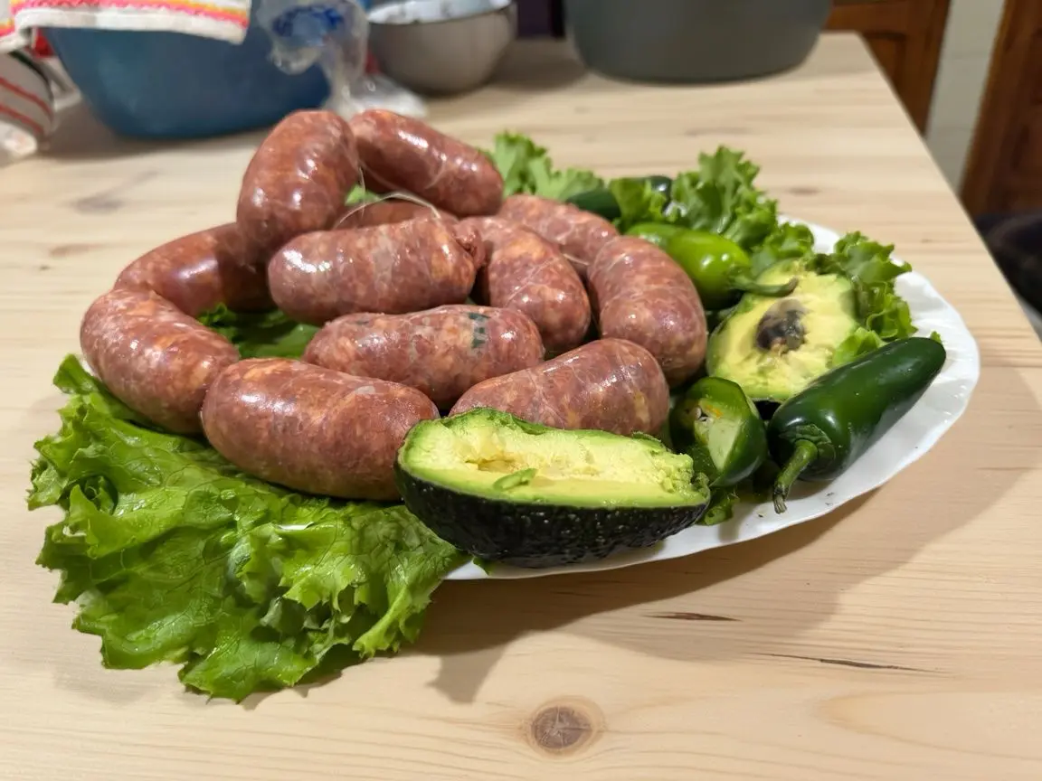 Chorizo clásico artesanal, presentación mediana