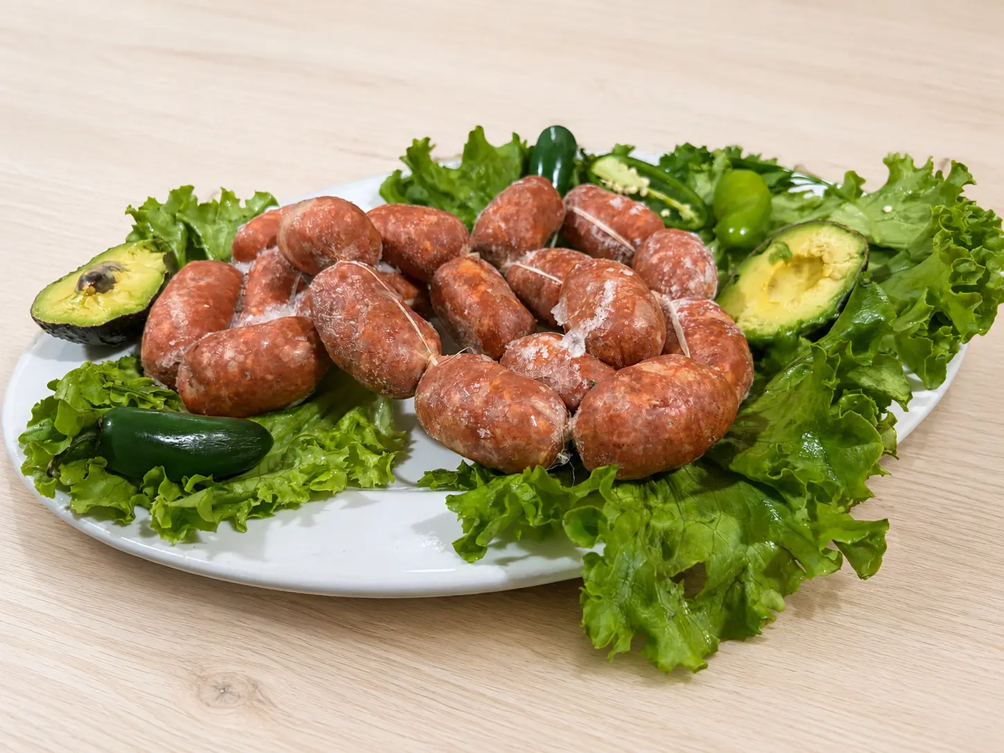Chorizo clásico artesanal, presentación pequeña
