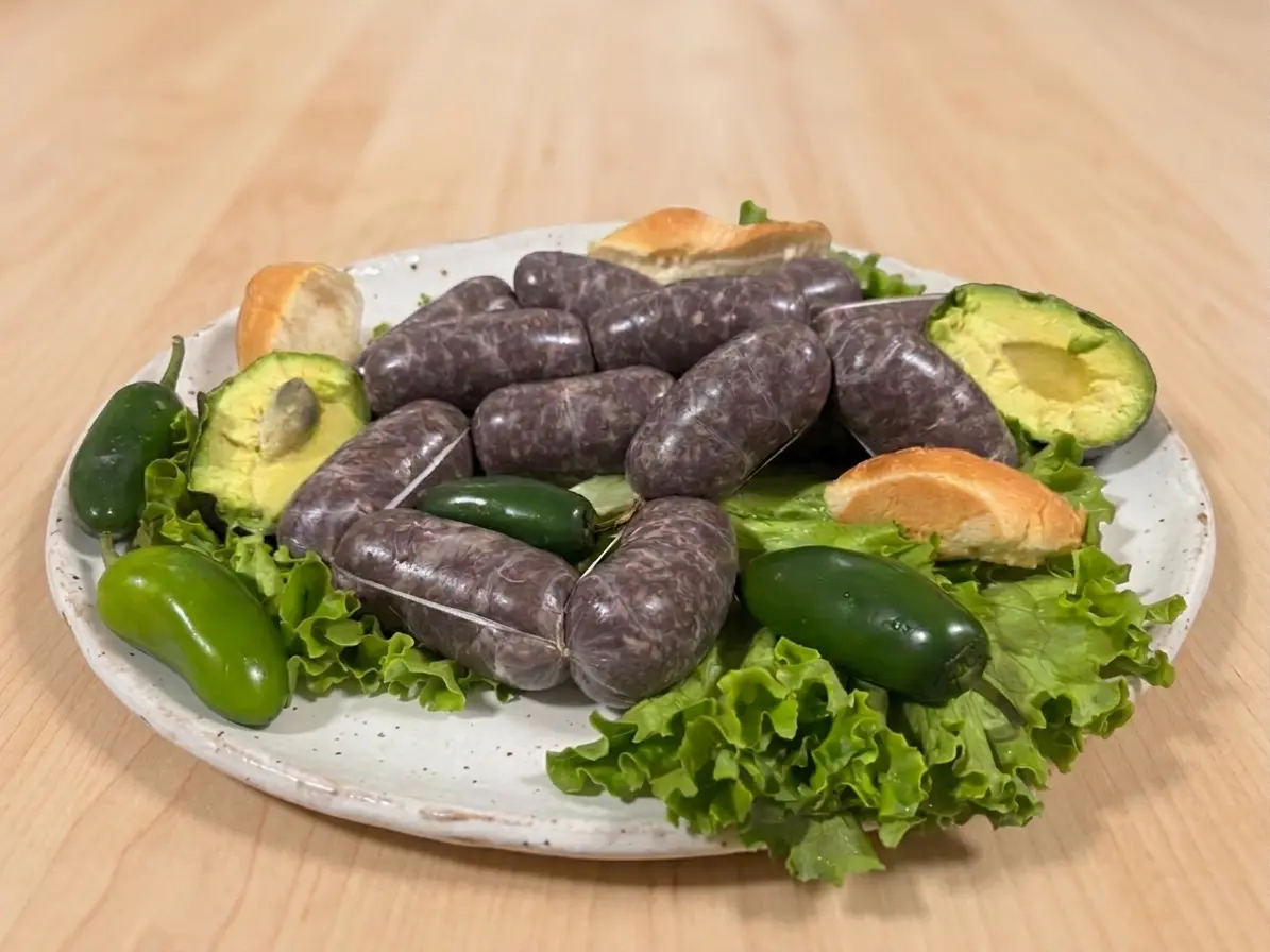 Chorizo negro artesanal Embeli