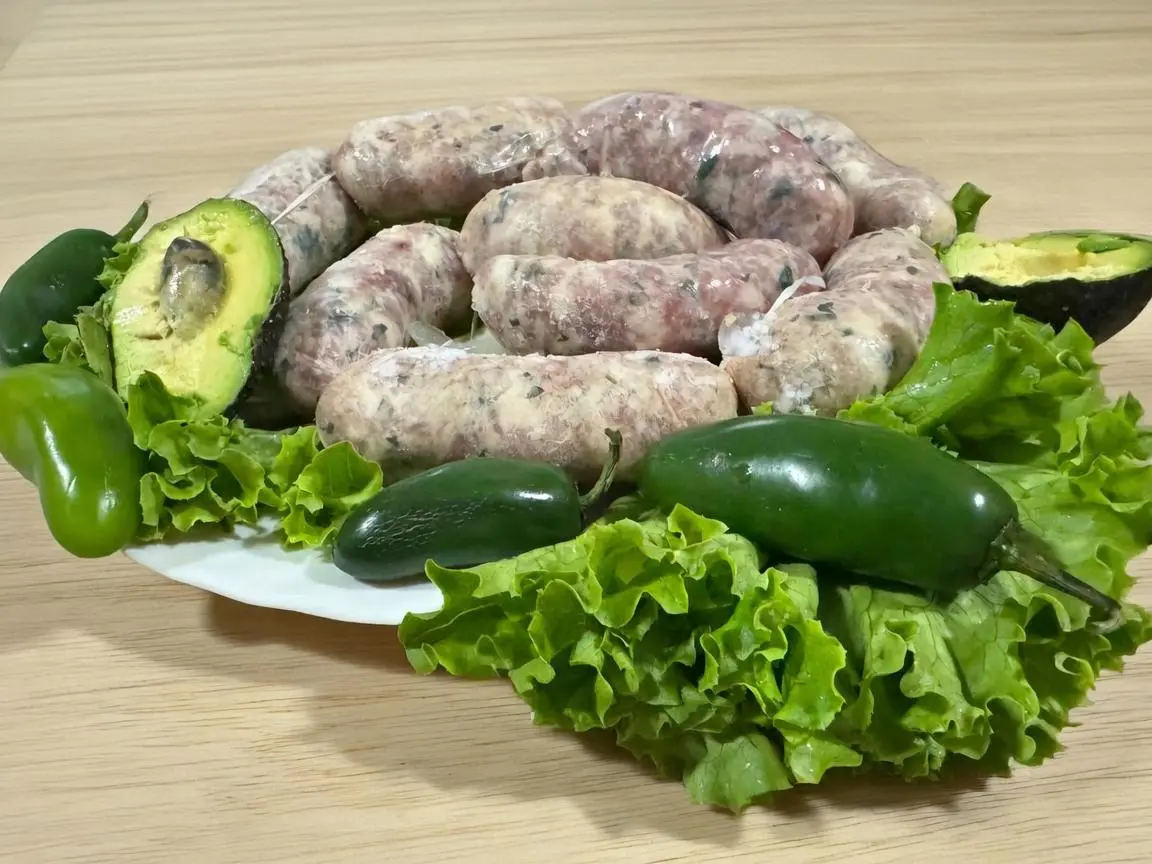 Longaniza artesanal, presentación grande